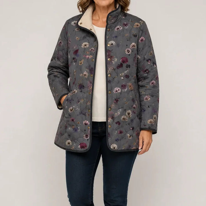 Coraline Printed Quilted Jacket
