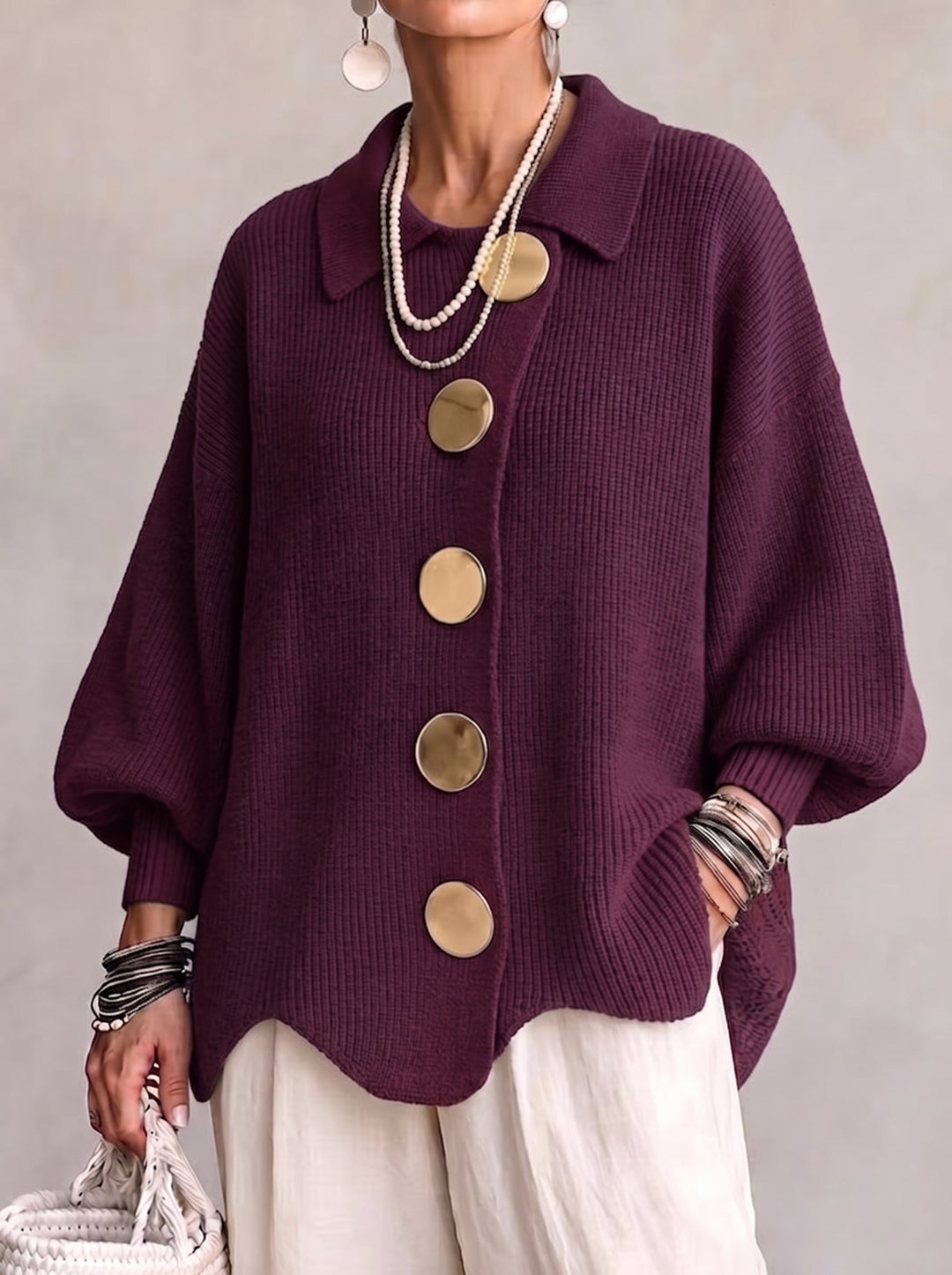 Miriam Oversized Cardigan
