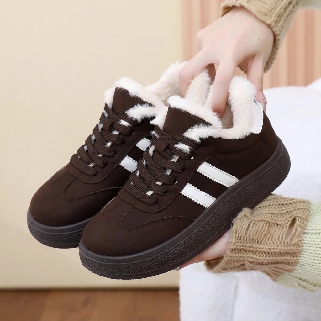 Rebecca Fur-Lined Sneakers