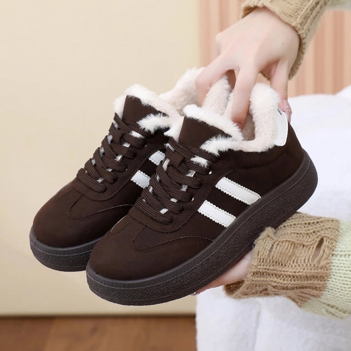 Rebecca Fur-Lined Sneakers