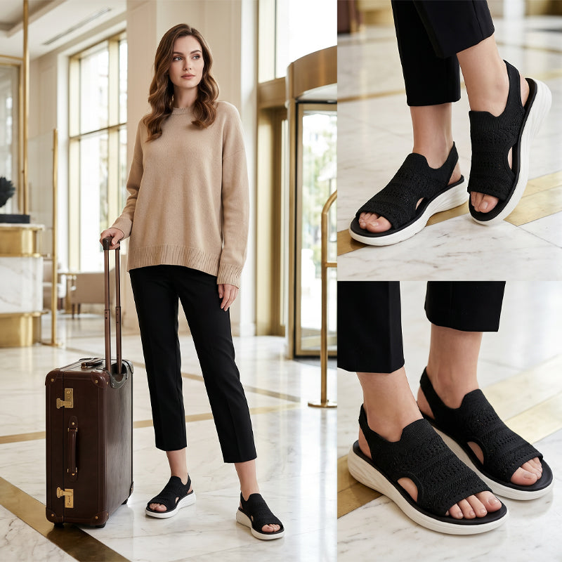 Brooke Knit Comfort Sandals