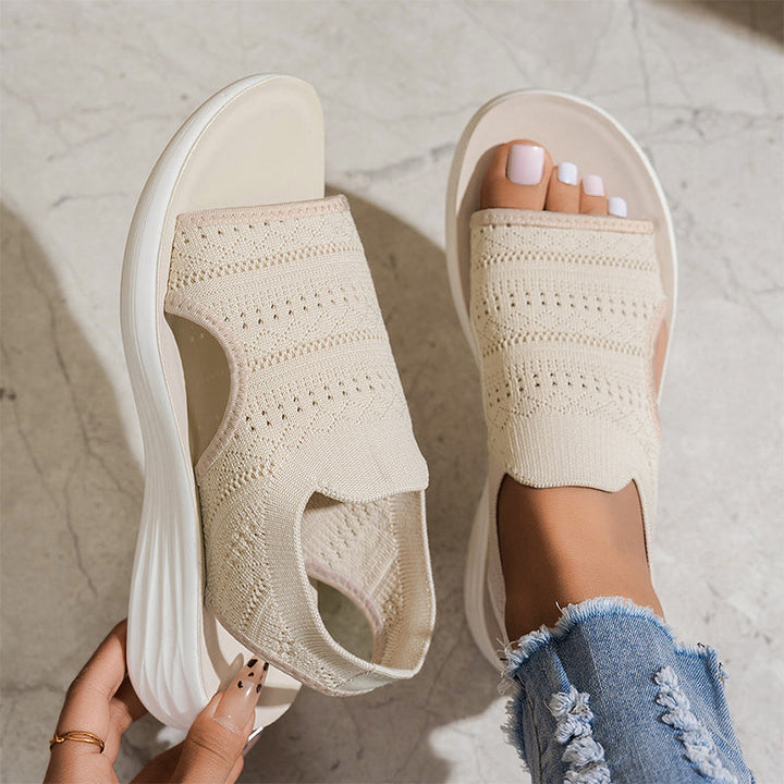 Brooke Knit Comfort Sandals