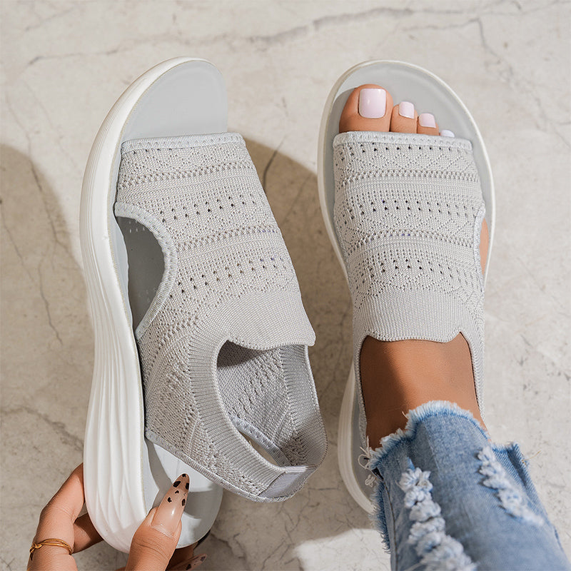 Brooke Knit Comfort Sandals