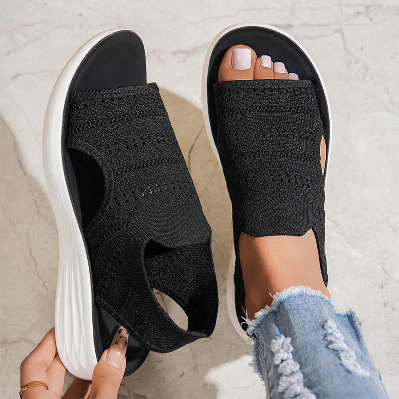 Brooke Knit Comfort Sandals