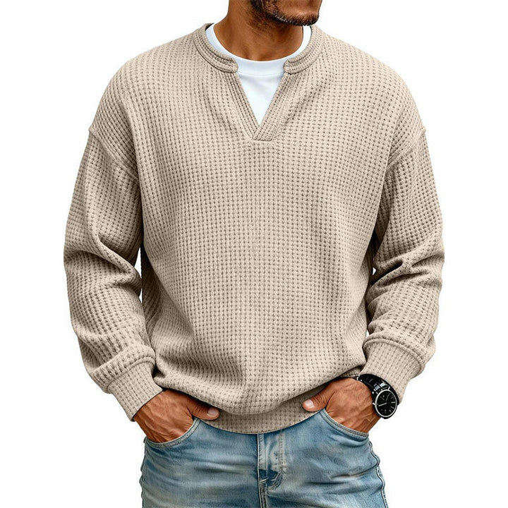 Matthias Waffle Knit Sweater