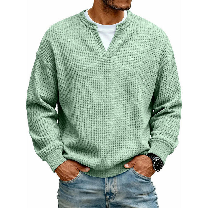 Matthias Waffle Knit Sweater