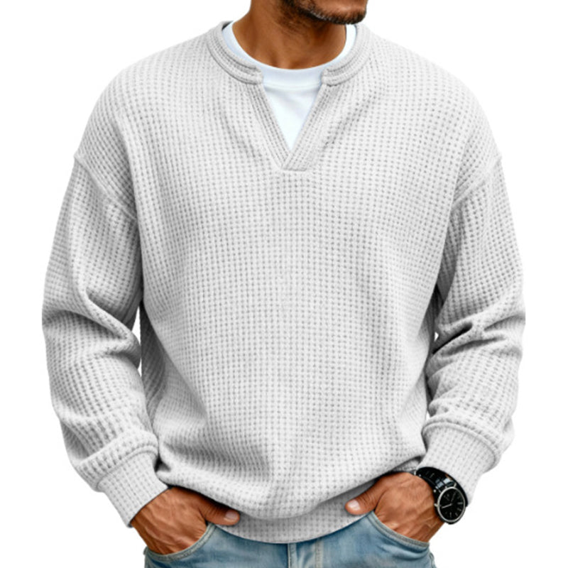Matthias Waffle Knit Sweater