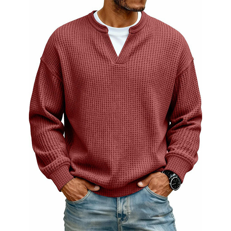 Matthias Waffle Knit Sweater