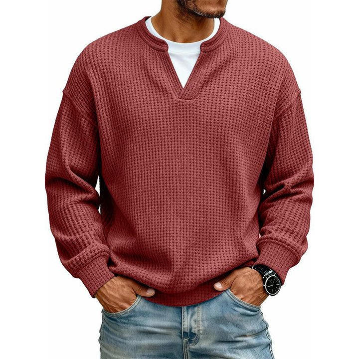Matthias Waffle Knit Sweater