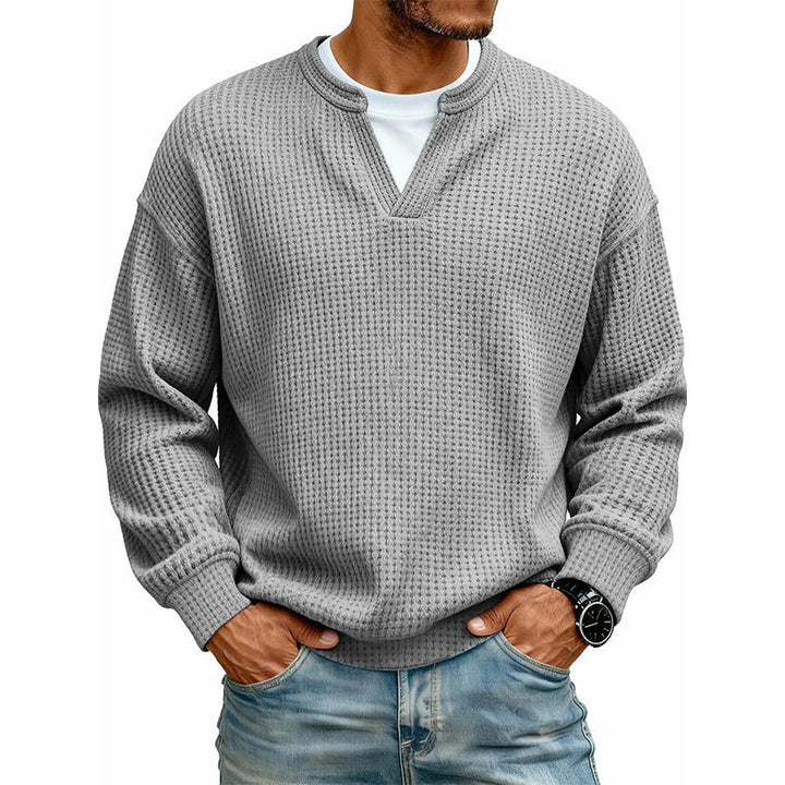 Matthias Waffle Knit Sweater