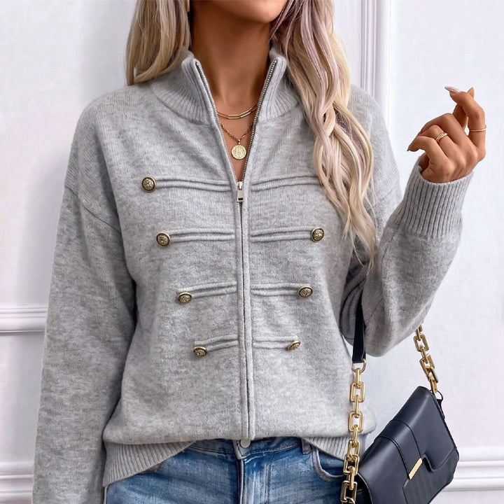 Amber Zip Cardigan