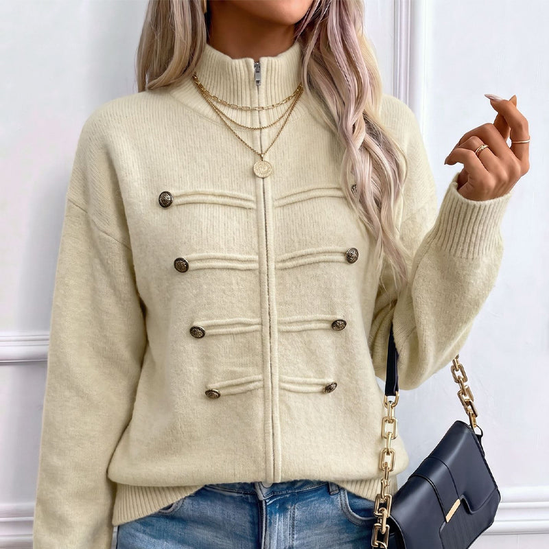 Amber Zip Cardigan