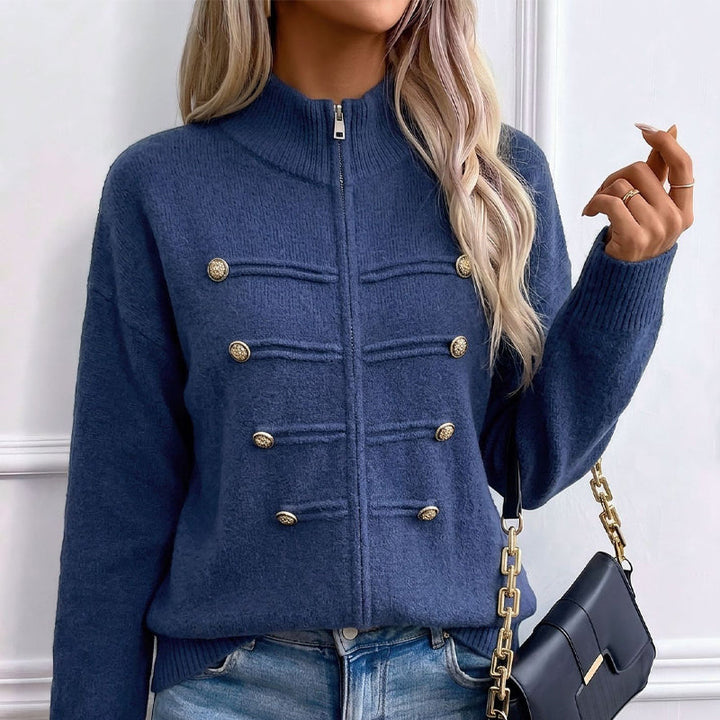 Amber Zip Cardigan