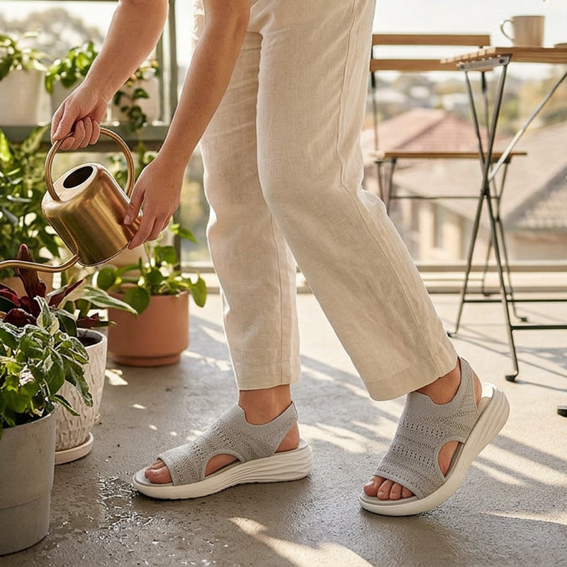 Brooke Knit Comfort Sandals