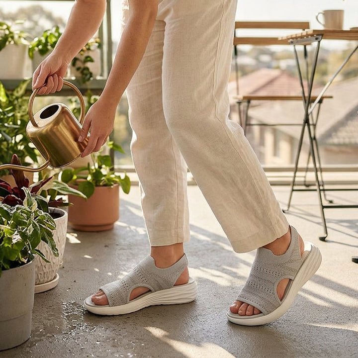 Brooke Knit Comfort Sandals