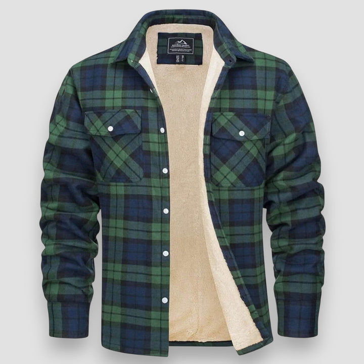 Blaine Plaid Shirt Jacket