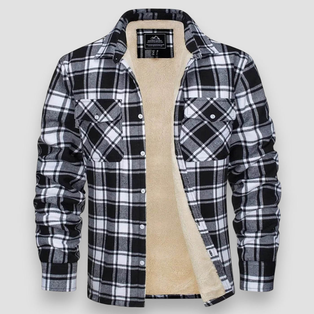Blaine Plaid Shirt Jacket