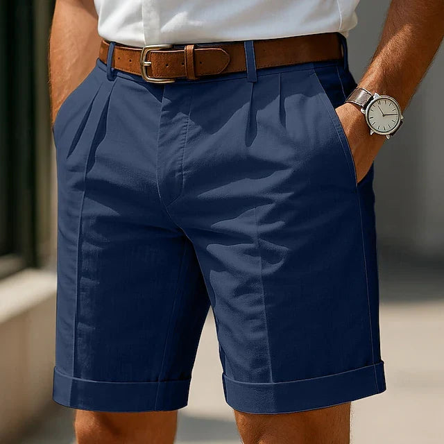 Grant Tailored Pleated Shorts